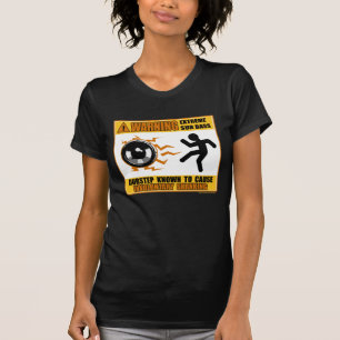 Camiseta DUBSTEP que advierte el bajo extremo