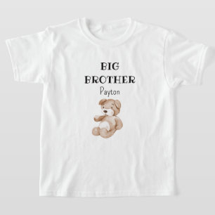 Camiseta Ducha de Bebé Boho Hermano Mayor o Hermana Mayor
