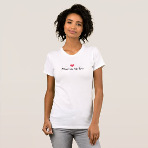 Camiseta Ducha de Bebé Mamá Linda a punto de serlo