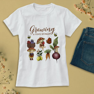 Camiseta Ducha de Bebé para la Futura Mamá que Está Crecien