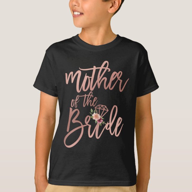 Camiseta Ducha de Boda para Mamá de la Novia (Anverso)