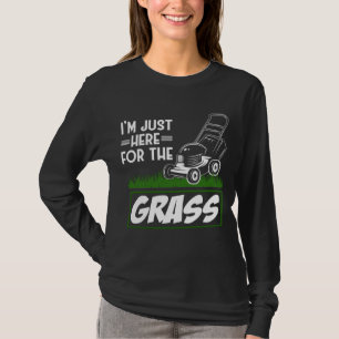 Camiseta Ducha de césped divertida para la siembra de cés