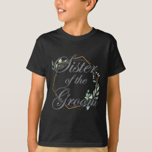 Camiseta Ducha de novia de boda hermana de la novia del nov