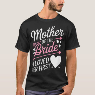Camiseta Ducha de novia para mujeres madre de la novia amad