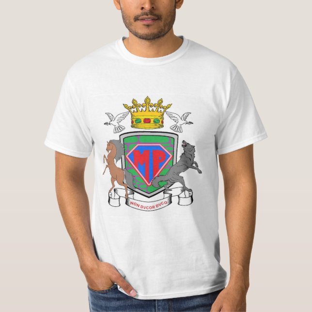 Camiseta Ducha: ¡Heraldry de un Rey!Camiseta (Anverso)