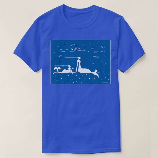 Camiseta Duchar la luz solar (Diseño del anverso)