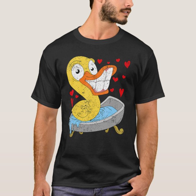 Camiseta Duck Bath Toy Duckie Duckie Rubber Duck (Anverso)
