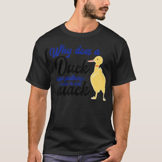Camiseta Duck Butt Quack Gracioso regalo T I Costume labrad (Anverso)
