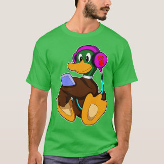 Camiseta Duck con auricular de teléfono