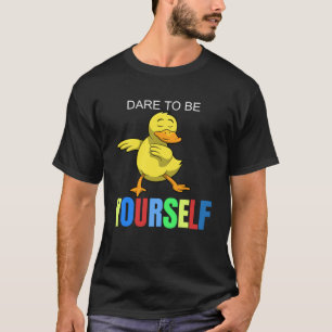 Camiseta Duck Dabbing Autism Awareness Se Atreve A Ser Uste