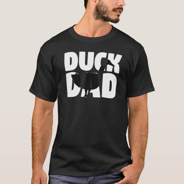 Camiseta Duck Dad Duck Lover Para Padres Gamekeepers Zooke (Anverso)