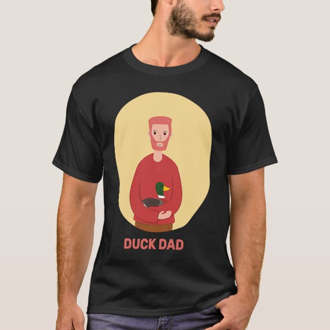 Camiseta Duck Dad Duckling Fowl Waterfowl Swans Geese Loons (Anverso)