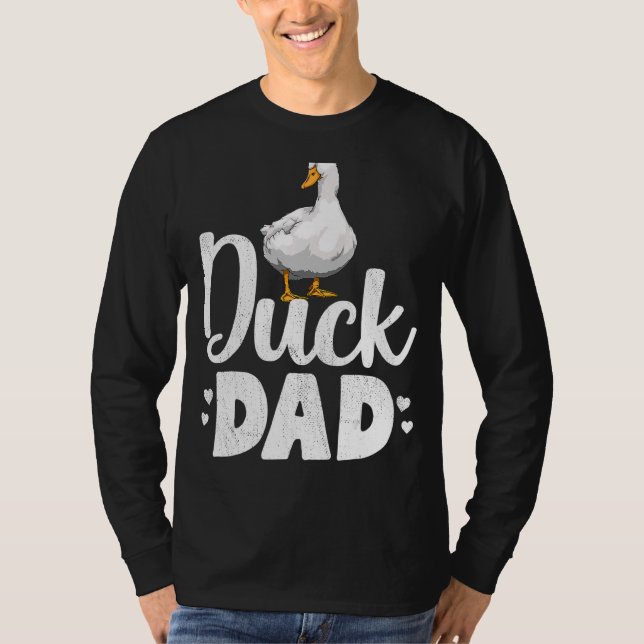 Camiseta Duck Dad Water Ducklings Farmer (Anverso)