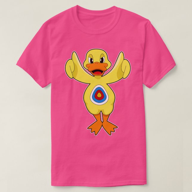 Camiseta Duck Darts Bullseye (Diseño del anverso)