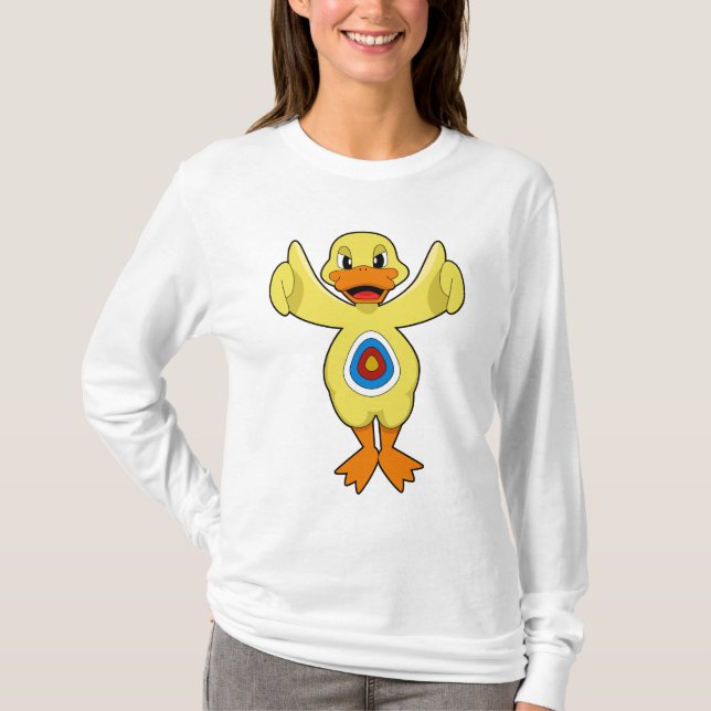 Camiseta Duck Darts Bullseye (Anverso)