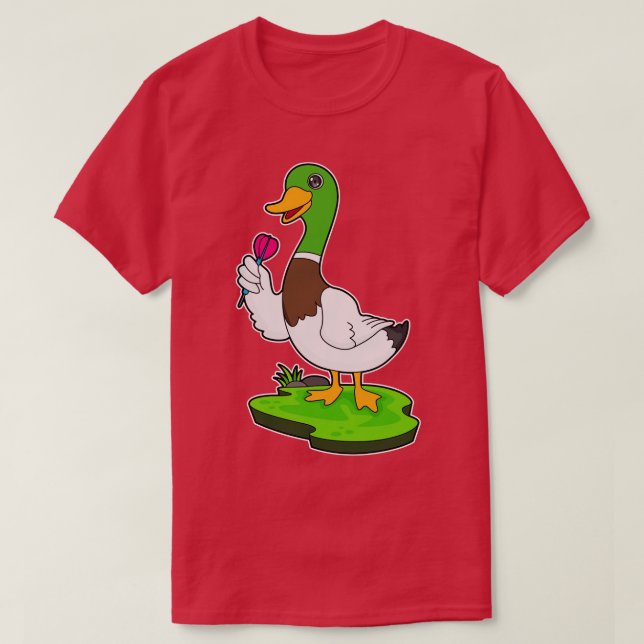 Camiseta Duck Darts Dart (Diseño del anverso)