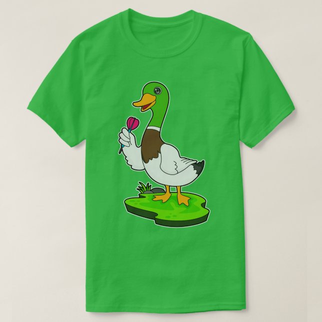 Camiseta Duck Darts Dart (Diseño del anverso)
