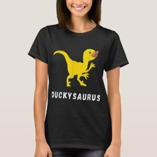 Camiseta Duck de caucho T-Rex Duck Dino Funny Duck Dino
