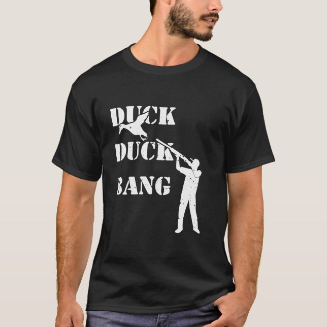 Camiseta Duck Duck Bang Duck Hunting Marsh Ducking (Anverso)