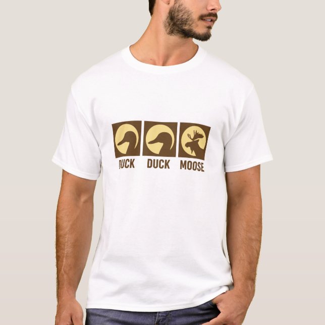 Camiseta Duck Duck Moose (Anverso)