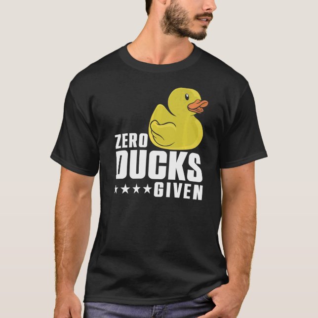 Camiseta Duck Duck Zero Ducks Dada A Los Niños (Anverso)