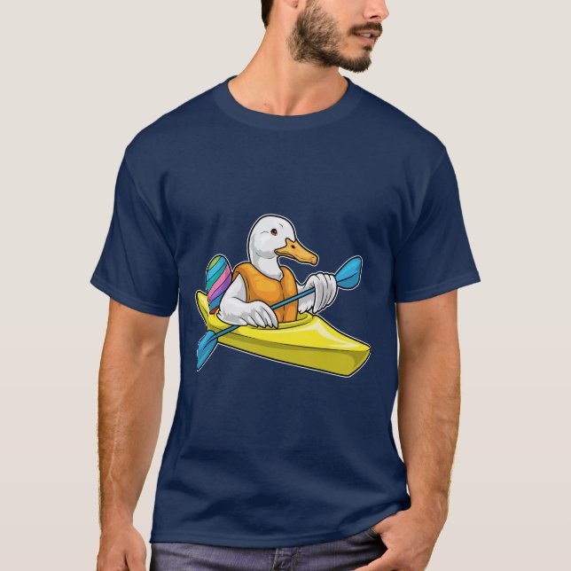 Camiseta Duck Easter Kayak (Anverso)