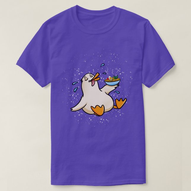 Camiseta Duck Eating Ramen (Diseño del anverso)