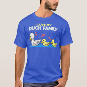 Camiseta Duck Family Owner Lover Cute Baby Ducks