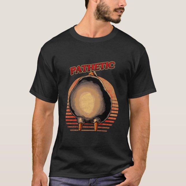 Camiseta Duck Goose Meme Pathetic (Anverso)