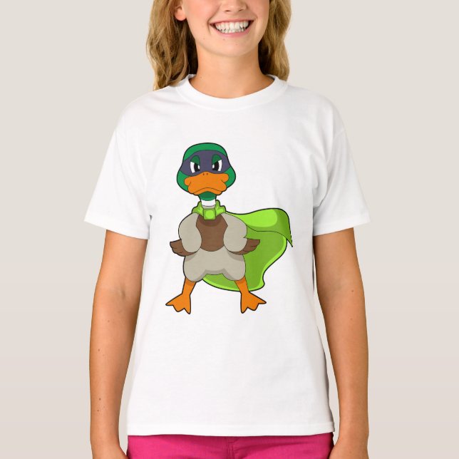 Camiseta Duck Hero Cape (Anverso)