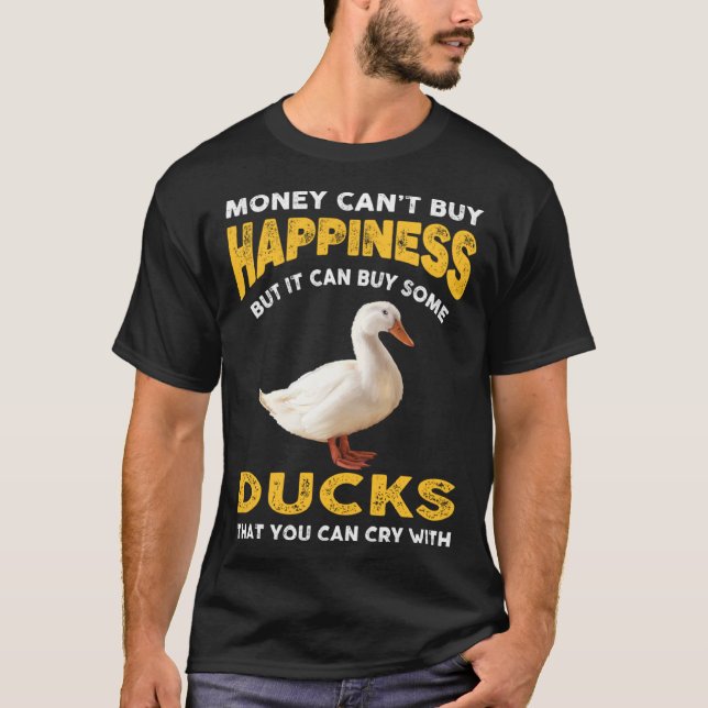 Camiseta Duck  Joke Saying  Idea For Pet Ducks Farmer (Anverso)