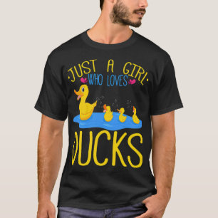 Camiseta Duck Lover acuarela perro de impresión acuarela ma