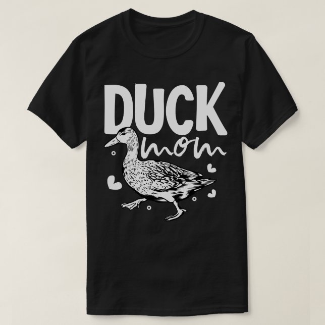 Camiseta Duck lover Duck Mom (Diseño del anverso)