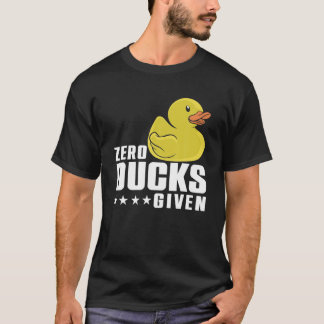 Camiseta Duck Lover Funny Duck Zero Ducks Dada A Los Niños