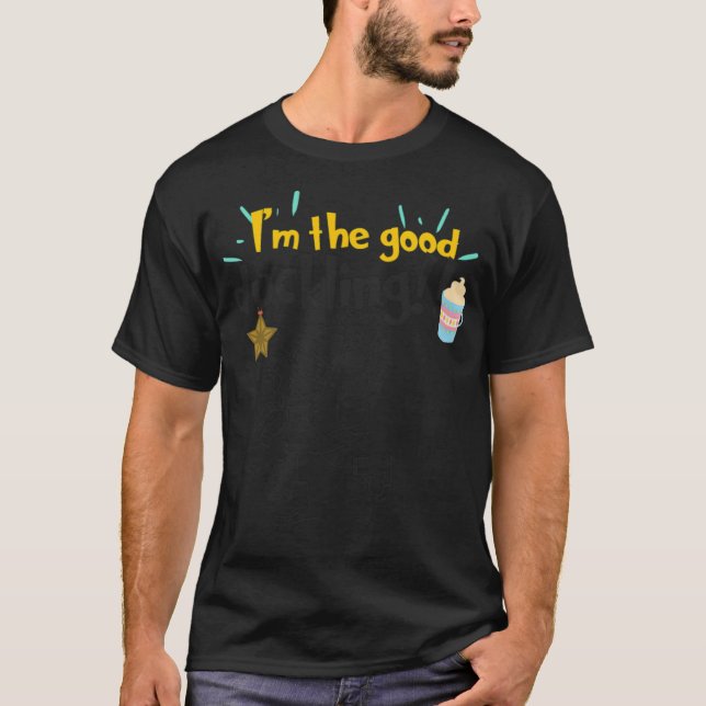 Camiseta Duck Lover Im the Good Duckin black lab puppy pe (Anverso)