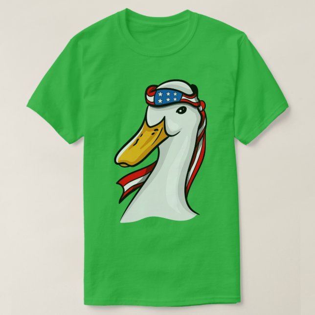 Camiseta Duck Patriotic USA (Diseño del anverso)