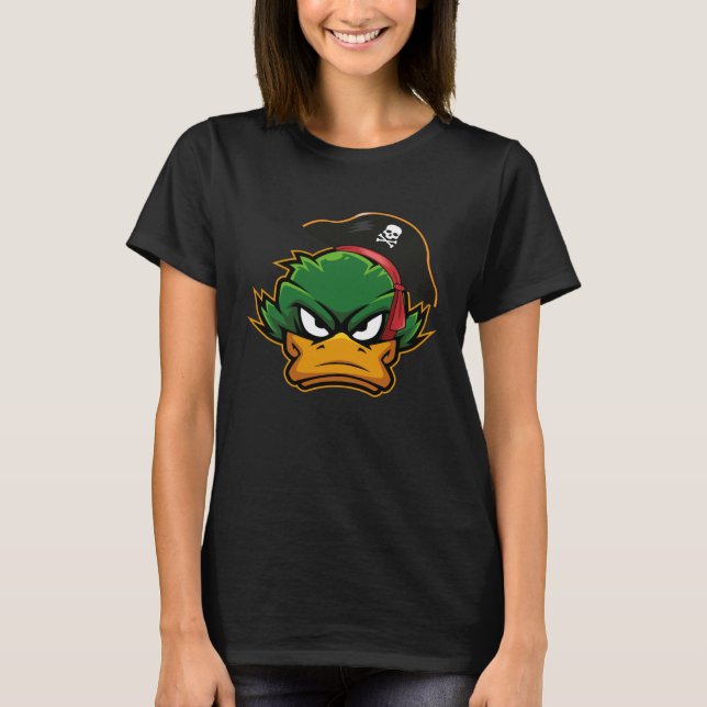 Camiseta Duck Pirate Farmer Duck Day Wild Duck  3 (Anverso)