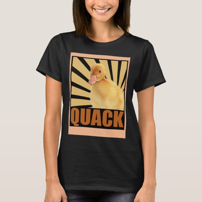 Camiseta Duck Quack Poultry Breeder Runner Duck (Anverso)