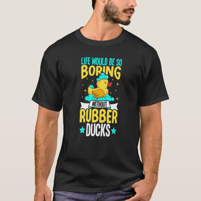 Camiseta Duck Rubber Ducks Duck Baño Bubble (Anverso)