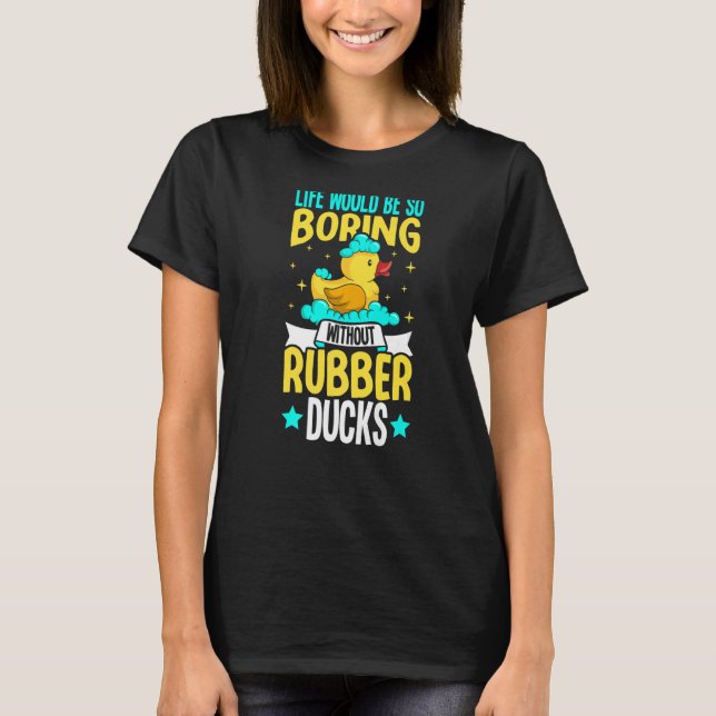 Camiseta Duck Rubber Ducks Duck Baño Bubble (Anverso)