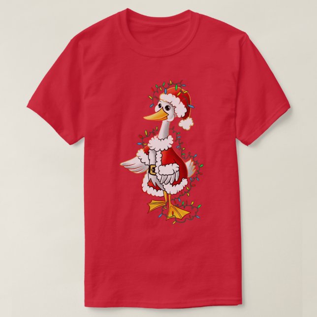 Camiseta Duck Santa (Diseño del anverso)