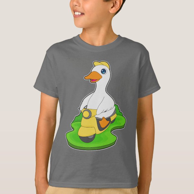 Camiseta Duck Scooter (Anverso)