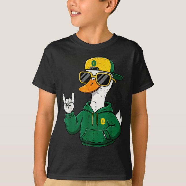 Camiseta Duck Sungles Boys Girls Youth Teen Kids Men Women  (Anverso)