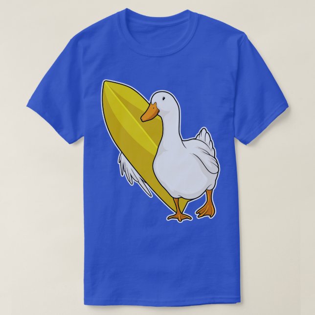 Camiseta Duck Surfer Surfboard (Diseño del anverso)