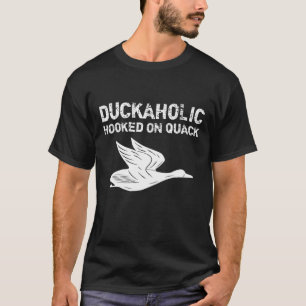 Camiseta Duckaholic enganchado en la cacería de regalos del