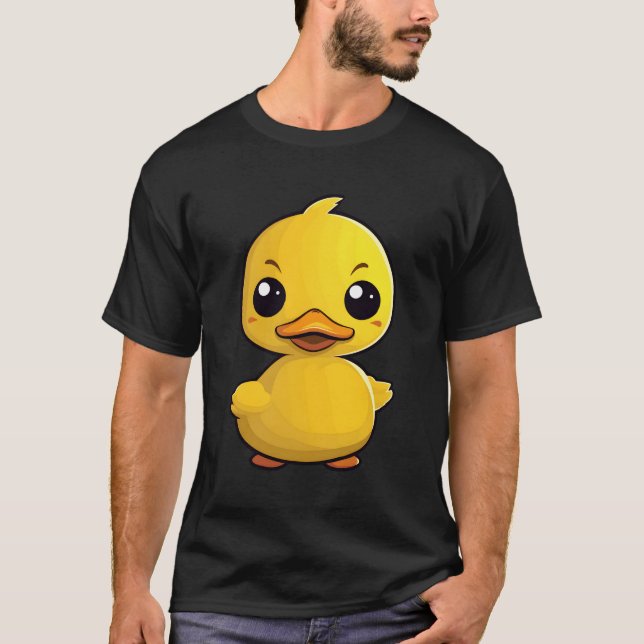 Camiseta Duckie de goma de pata de goma (Anverso)