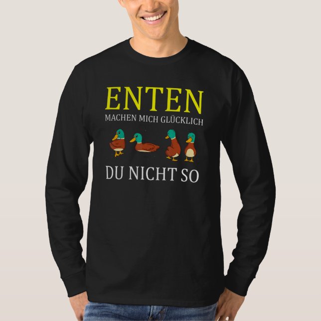 Camiseta Ducking Rubber Duck Quack Pond diciendo (Anverso)