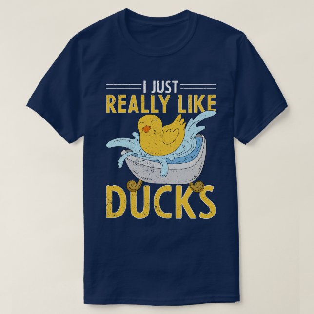 Camiseta Duckland Bath Toy Ducky Bath Duck Rubber Duck (Diseño del anverso)
