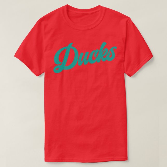 Camiseta Ducks Retro Anaheim Ducks (Diseño del anverso)