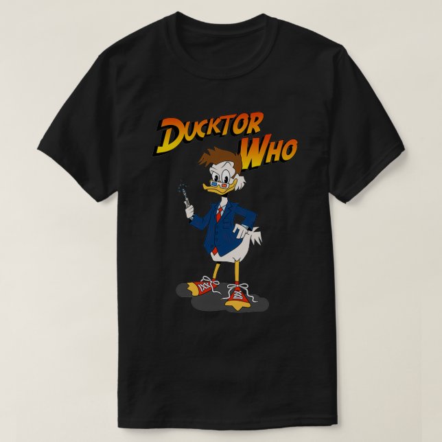 Camiseta Ducktor Who (Diseño del anverso)